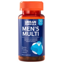 Urban Formula Urban Formula Men's Multi / Биологически активная добавка к пище «Витаминно-минеральный комплекс от А до Zn для мужчин»