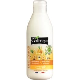 COTTAGE COTTAGE Молочко для тела ВАНИЛЬ/ Body Moisturizer – Vanilla Milk - Dry Skin, 200 мл