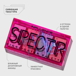 Influence Beauty Influence Beauty Палетка хайлайтеров Spectr/Highlighter palette тон/shade 01