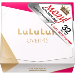 Lululun LuLuLun Маска упругость и увлажнение зрелой кожи Over 45 Pink Camellia 32