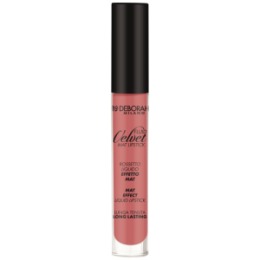 Deborah Milano DEBORAH Помада для губ матовая жидкая FLUID VELVET MAT LIPSTICK тон 02 романтично розовый 4.5 г.