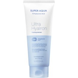 MISSHA MISSHA Пенка для умывания и снятия макияжа MISSHA Super Aqua Ultra Hyalron Foaming Cleanser, 200 мл