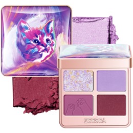 ZeeSea ZEESEA Тени для век Tipsy Kitty Eyeshadow Quad тон 04, 3.5 г