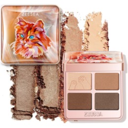 ZeeSea ZEESEA Тени для век Tipsy Kitty Eyeshadow Quad тон 06 , 3.5 г