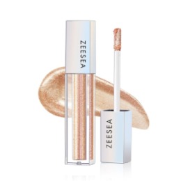 ZeeSea ZEESEA Тени для век кремовые Glitter Liquid eye shadow тон 02, 2.8 г