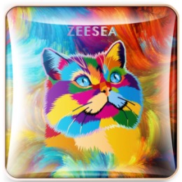 ZeeSea ZEESEA Тени для век Tipsy Kitty Eyeshadow Quad тон 03, 3.5 г