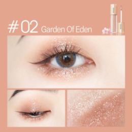 ZeeSea ZEESEA Тени для век кремовые Glitter Liquid eye shadow тон 02, 2.8 г