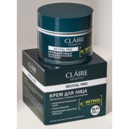 CLAIRE CLAIRE Revital Pro Крем для лица обновление и глубокое увлажнение 50 мл