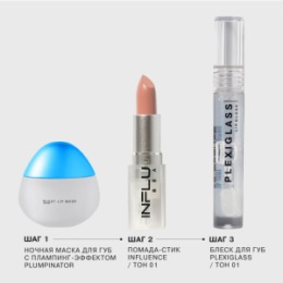 Influence Beauty Influence Beauty Маска-плампинг для губ ночная Plumpinator / Night Lip Mask Plumpinator тон/shade 01
