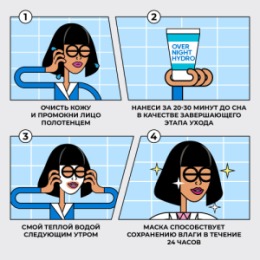 Professor SkinGOOD Professor SkinGOOD Увлажняющая ночная маска для лица 50 мл / Overnight Hydro Ultra Moisturizing Night Mask 50 ml