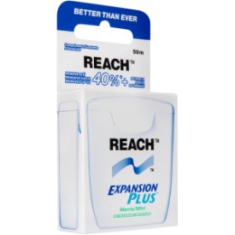 Reach REACH Зубная нить пропитанная воском с мятным вкусом 50м