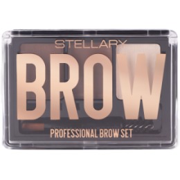 Stellary Stellary Набор для бровей / Professional Brow set тон 02 brunette