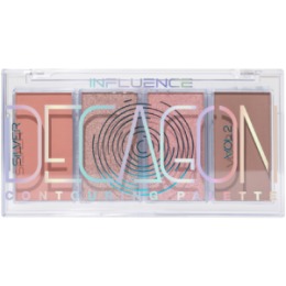 Influence Beauty Influence Beauty Палетка для контуринга / Contouring palette “Silver Decagon” тон 02