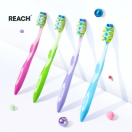 Reach REACH Зубная щетка Dual effect Массаж дёсен мягкая