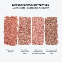 Influence Beauty Influence Beauty Палетка для контуринга / Contouring palette “Silver Decagon” тон 02