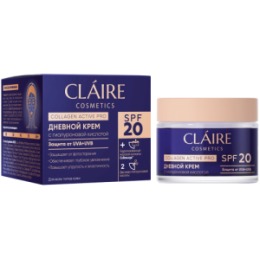 CLAIRE CLAIRE Дневной крем SPF 20 Collagen Active Pro 50мл