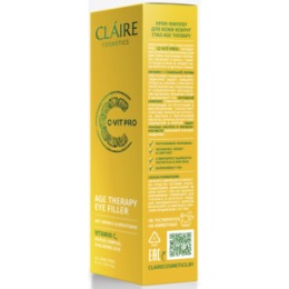 CLAIRE CLAIRE C-VIT PRO Крем-филлер для кожи вокруг глаз AGE THERAPY 15 мл