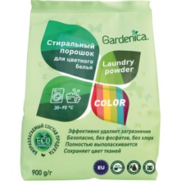 GARDENICA GARDENICA Стиральный порошок для цветного белья, 900 г