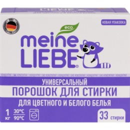 Meine Liebe MEINE LIEBE Универсальный стиральный порошок концентрат, 1 кг