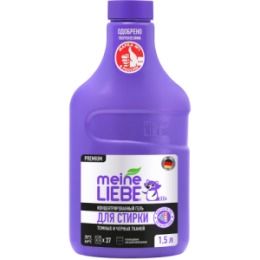 Meine Liebe MEINE LIEBE Гель для стирки черных и темных тканей, концентрат, 1500 мл NEW FORMULA