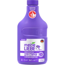 Meine Liebe MEINE LIEBE Гель для стирки универсальный с пятновыводителем, концентрат, 1500мл NEW FORMULA