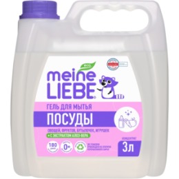 Meine Liebe MEINE LIEBE Гель для мытья овощей, фруктов, детской посуды и игрушек,концентрат, 3 л канистра
