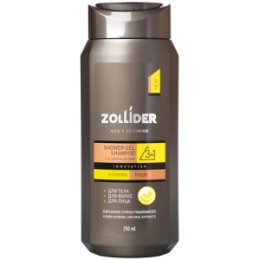 Zollider Zollider 3в1 Xtreme Fresh, гель-шампунь для душа 250 мл