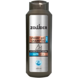 Zollider Zollider 3в1 North Force, гель-шампунь для душа 400 мл