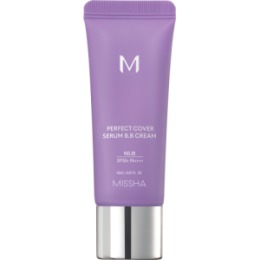 MISSHA MISSHA М Perfect Cover Serum BB Cream Тональный BB крем с антивозрастной сывороткой для сияния кожи, SPF50 /PA тон 25, 20 мл