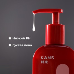 KANS KANS Шампунь для восстановления и укрепления сухих и поврежденных волос Repairing Strengthening Shampoo, 300 г
