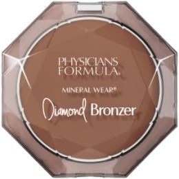 PHYSICIANS FORMULA PHYSICIANS FORMULA Бронзер минеральный MINERAL WEAR DIAMOND BRONZER, тон: темный загар, 5,8 гр