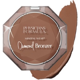PHYSICIANS FORMULA PHYSICIANS FORMULA Бронзер минеральный MINERAL WEAR DIAMOND BRONZER, тон: темный загар, 5,8 гр