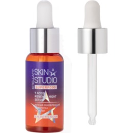 Stellary STELLARY SKIN STUDIO SUPERFOOD НОЧНАЯ ОБНОВЛЯЮЩАЯ СЫВОРОТКА 7 КИСЛОТ / 7 ACIDS RENEWAL NIGHT SERUM