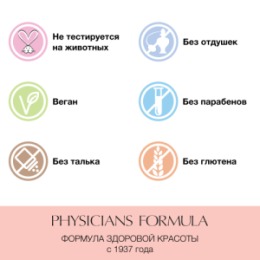 PHYSICIANS FORMULA PHYSICIANS FORMULA Румяна минеральные для щек и губ Diamond Filler Cheek&Lip Color тон: сияющий розовый, 7,3 мл