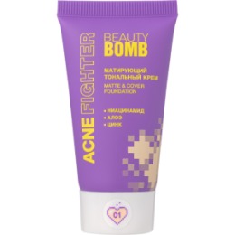 Beauty Bomb Beauty Bomb Тональный крем /Matte & cover foundation 