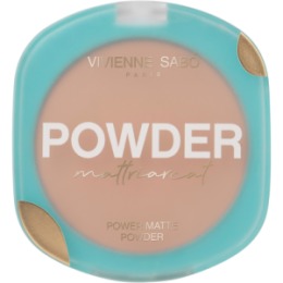 Vivienne Sabo Vivienne Sabo Пудра компактная матирующая/ Power Matt Powder/ Poudre mate puissante “Mattriarcat” тон 04