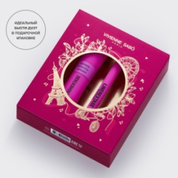 Vivienne Sabo Vivienne Sabo Подарочный набор (тушь Lashextase подводка Linerextase 01) 2025