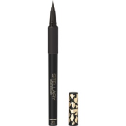 Stellary Stellary Подводка для глаз с аппликатором кистью / Wild Eyeliner Black тон 01