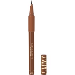 Stellary Stellary Подводка для глаз с аппликатором кистью / Wild Eyeliner Brown тон 02