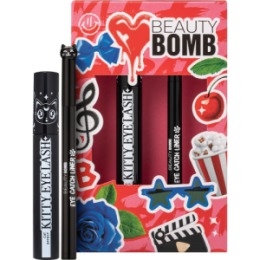 Beauty Bomb Beauty Bomb ПН Тушь для ресниц / Mascara «Kitty Eye Lash» тон 01 gift set Подводка-фломастер / Eye Catch liner тон 01 gift set