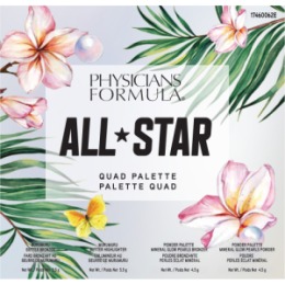 PHYSICIANS FORMULA PHYSICIANS FORMULA Палетка для макияжа лица All Star Quad Palette, 20г