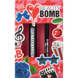 Beauty Bomb Beauty Bomb ПН Тушь для ресниц / Mascara «Kitty Eye Lash» тон 01 gift set Подводка-фломастер / Eye Catch liner тон 01 gift set