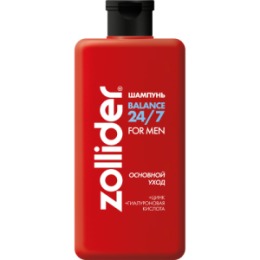 Zollider Zollider Шампунь 24/7 Balance for men основной уход для волос 370 мл