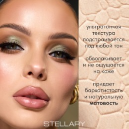 Stellary Stellary Компактная пудра для лица /Matte compact powder Serpent collection тон 01