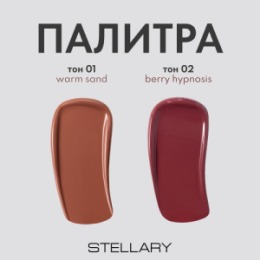 Stellary Stellary Оттеночный бальзам для губ / Tinted lip balm Serpent collection тон 02