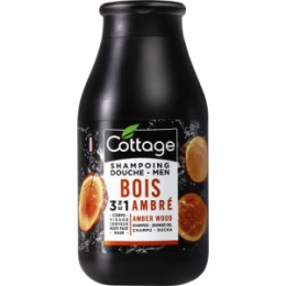 COTTAGE COTTAGE Мужской Шампунь для волос и ГЕЛЬ для душа ЯНТАРНОЕ ДЕРЕВО /Shampoo-Shower Gel Amber Wood 250мл