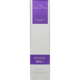MISSHA MISSHA Антивозрастной крем для лифтинга и сияния лица с ретинолом MISSHA Time Revolution Retinol 500 Shot Cream, 60 мл