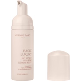 Vivienne Sabo Vivienne Sabo Basic Luxury Очень мягкий мусс для умывания с гиалуроновой кислотой / Soft & Gentle Hyaluronic Cleansing Mousse / Mousse Nettoyante Douce, 150 мл