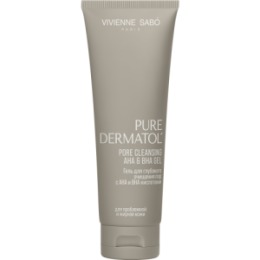 Vivienne Sabo Vivienne Sabo Pure Dermatol' Гель для глубокого очищения пор с АНА и ВНА кислотами/ Pore cleansing AHA & BHA gel / Gel Nettoyant Purifiant de Pores