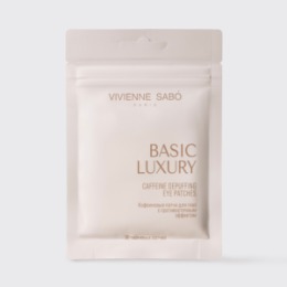 Vivienne Sabo Vivienne Sabo Basic Luxury Кофеиновые патчи для глаз с противоотечным эффектом / Caffeine Depuffing Eye Patches / Patchs Yeux Decongestionnants a la Сafeine